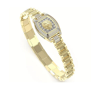 Guess - Ocelový náramek pro muže Lion King JUMB05000JWYGT/U