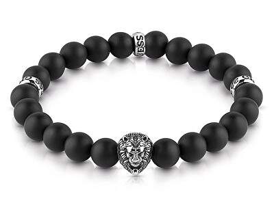 Guess - Pánský korálkový náramek Lion King JUMB01303JWSTT/U