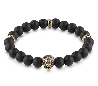 Guess - Pánský korálkový náramek Lion King JUMB01303JWYGT/U