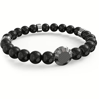 Guess - Pánský korálkový náramek Racer Tag JUMB04049JWSTBKT/U