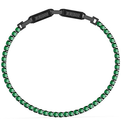 Guess - Pánský ocelový náramek se zirkony Eternity JUMB03237JWBKGNT/U