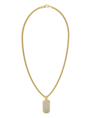 Guess - Pánský pozlacený náhrdelník z oceli Sailor Knot JUMN05017JWSTBKT/U