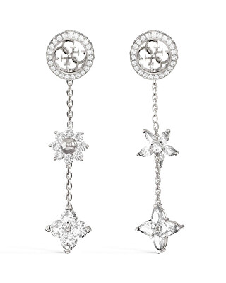 Guess - Visací náušnice Květiny Secret Garden JUBE06036JWRHT/U