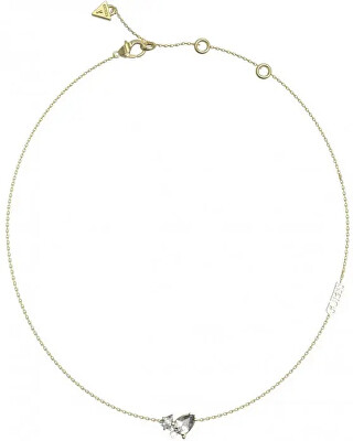 Guess - Pozlacený dámský náhrdelník s krystaly Wonderlights JUBN04413JWYGT/U