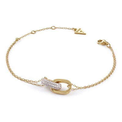 Guess - Pozlacený dámský náramek s krystaly Nuances JSBB04547JWYG