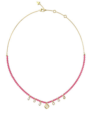 Guess - Pozlátený náhrdelník Jaipur Splendor JUBN06144JWYGFCT/U