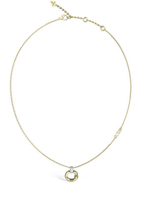 Guess - Pozlacený náhrdelník s krystaly Oh My G JUBN04518JWYGT/U