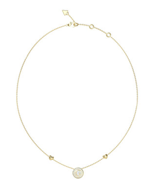 Guess - Aranyozott nyaklánc gyöngyházzal G Talisman JUBN06201JWYGT/U
