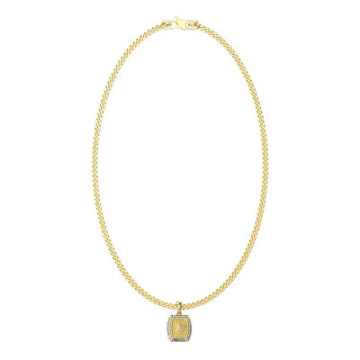 Guess - Pozlacený náhrdelník s přívěskem lva Lion King JUMN05008JWYGT/U