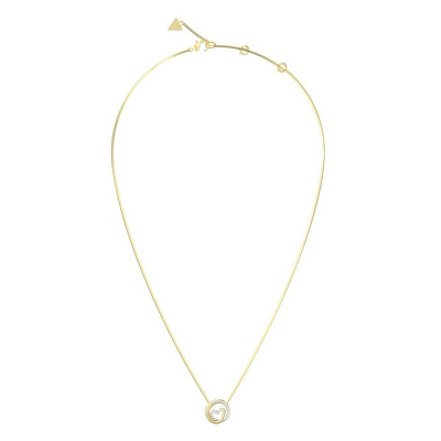 Guess - Pozlacený náhrdelník se srdíčkem Iconique JUBN05526JWYGT/U
