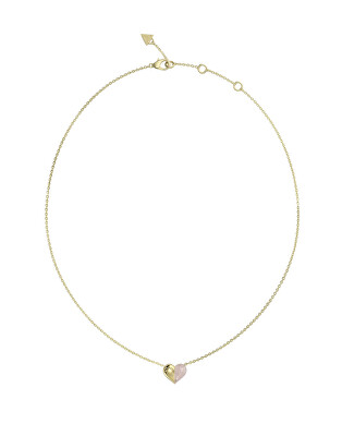 Guess - Pozlacený náhrdelník Srdce True Colors JUBN06416JWYGRST/U