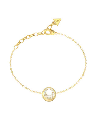 Guess - Aranyozott karkötő Moon Drops JUBB06246JWYG