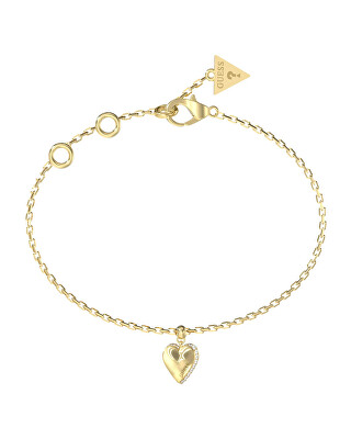 Guess - Brățară placată cu aur Inimă By Your Side JUBB06082JWYG