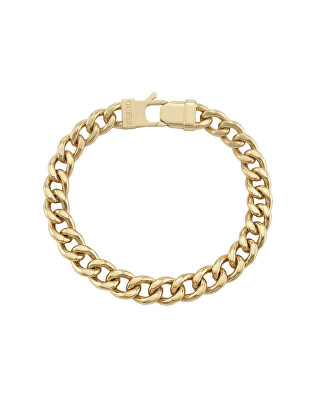 Guess - Pozlátený pánsky náramok z ocele Lo Studio JUMB06104JWYG