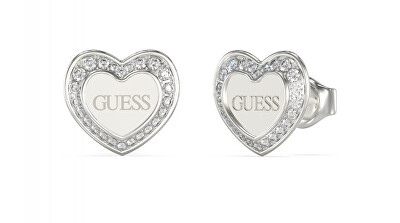 Guess - Půvabné ocelové náušnice Amami JUBE04035JWRHT/U