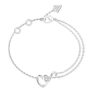 Guess - Půvabný náramek Srdce a nekonečno Iconique JUBB05531JWRH
