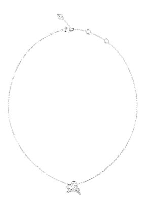 Guess - Pôvabný oceľový náhrdelník Love Bites JUBN06056JWRHT/U