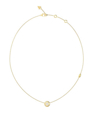 Guess - Půvabný pozlacený náhrdelník Sparks JUBN06287JWYGT/U