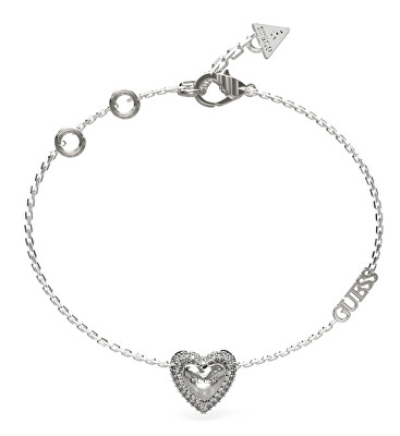 Guess - Romantický ocelový náramek Beloved JUBB05022JWRH