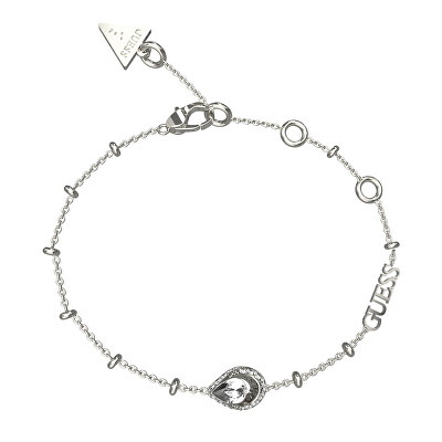 Guess - Půvabný ocelový náramek Crystal Drop JUBB03392JWRH