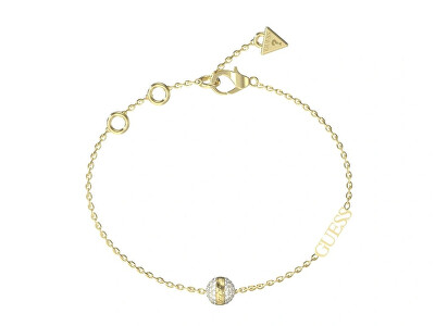 Guess - Půvabný pozlacený náramek Calypso JUBB04456JWYG