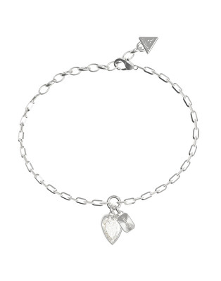 Guess - Romantický ocelový náramek Crystal Love JUBB06360JWRH