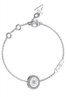 Guess - Slušivý ocelový náramek se zirkony Love Guess JUBB04082JWRHS