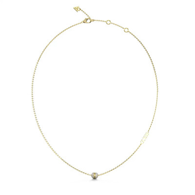 Guess - Slušivý pozlacený náhrdelník Calypso JUBN04455JWYGT/U