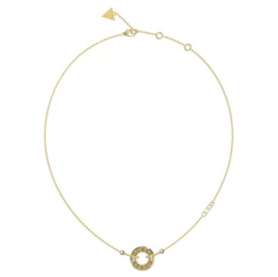 Guess - Slušivý pozlacený náhrdelník Just Guess JUBN03110JWYGT/U