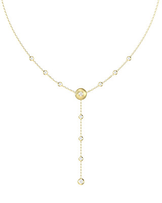Guess - Slušivý pozlacený náhrdelník Sparks JUBN06276JWYGT/U