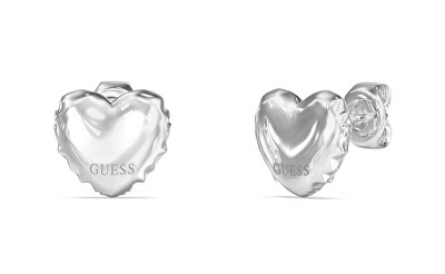 Guess - Romantické náušnice Srdíčka Iconique JUBE05543JWRHT/U
