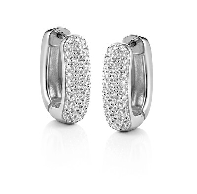 Guess - Stříbrné náušnice se zirkony Nuances JSBE04535JWRHT/U