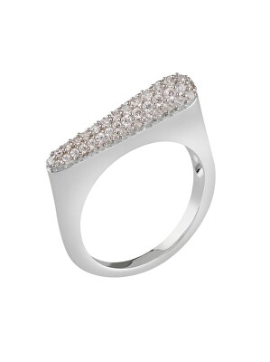 Guess - Stříbrný módní prsten s kubickými zirkony Nuances JSBR04503JWRH