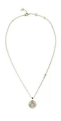 Guess - Stylový pozlacený náhrdelník La Fleur JUBN04548JWYGT/U