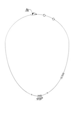 Guess - Stylový ocelový náhrdelník s přívěsky Tiny Dancer JUBN04646JWRHT/U
