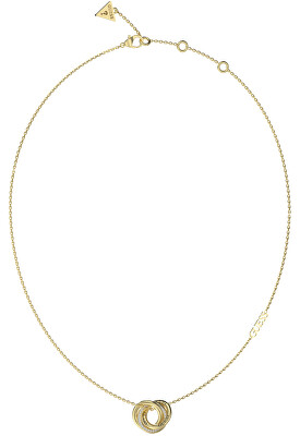 Guess - Stylový pozlacený náhrdelník Perfect JUBN04062JWYGT/U