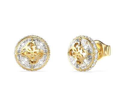 Guess - Trblietavé pozlátené kôstky 4G Supreme JUBE06395JWYGT/U