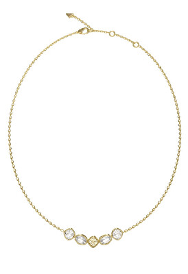 Guess - Třpytivý náhrdelník s čirými krystaly Mamounia JUBN05569JWYGT/U