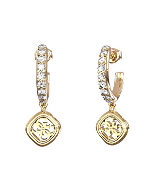 Guess - Visací náušnice s krystaly Jaipur Splendor JUBE06151JWYGT/U
