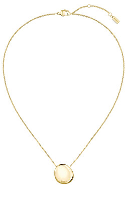 Hugo Boss - Dámský pozlacený náhrdelník Nugget 1580712