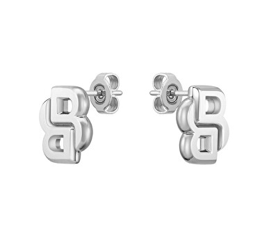 Hugo Boss - Fashion ocelové náušnice Double B 1580561