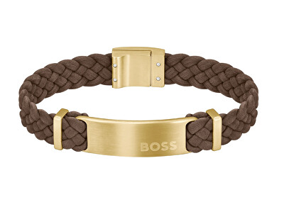 Hugo Boss - Fashion pánský semišový náramek Dylan 1580607