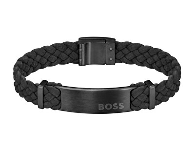 Hugo Boss - Fashion pánský semišový náramek Dylan 1580608