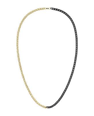 Hugo Boss - Bicolor acél nyaklánc Jaxe 1580391