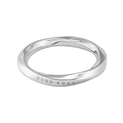 Hugo Boss - Modern, aranyozott gyűrű Signature 1580250