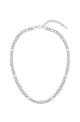 Hugo Boss - Módní ocelový náhrdelník s logy 1580631