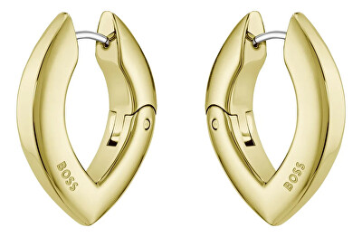 Hugo Boss - Módní pozlacené kruhy Fiora 1580823