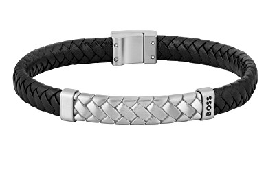 Hugo Boss - Nadčasový pánský náramek Tailored 1580674