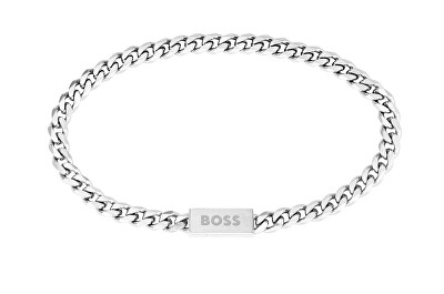 Hugo Boss - Nadčasový pozlacený náramek Chain for Him 1580556