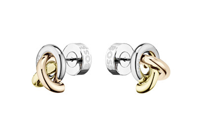 Hugo Boss - Ocelové tricolor náušnice Harmonie 1580773